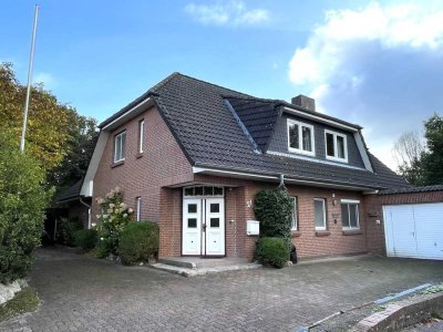 Gesucht & Gefunden großes, solides Einfamilienhaus m. Einliegerwohnung in Feldrandlage/Biotop