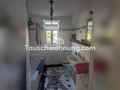 Tauschwohnung: Dachgeschosswohnung, Tageslichtbad, Terrasse, Keller