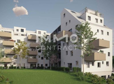3-Zimmer Balkon Wohnung in architektonischem Highlight - provisionsfrei!