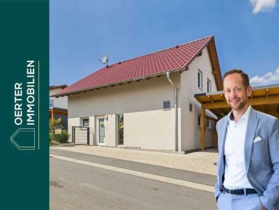 Modernes Einfamilienhaus in energieeffizienter Bauweise – Wohnen mit Wohlfühlfaktor