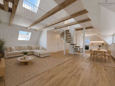 2-Zimmer-Maisonettewohnung in Bestlage am Wöhrder See - Erstbezug nach Sanierung