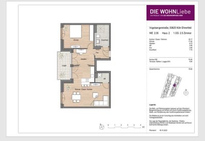 DIE WOHNLiebe - Neue Wege für Wohnen in Köln-Ehrenfeld: 2-Zimmer-Eigentumswohnung