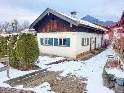 Einfamilienhaus im oberbayerischen Lenggries, mit viel Potential für handwerklich begabten Käufer!