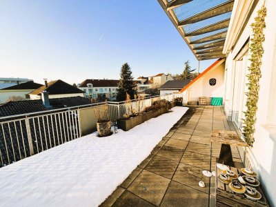 Barrierefreie Wohnung mit großzügiger Dachterrasse in Bestlage von Perg