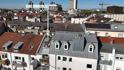 Penthouse mit Fahrstuhl direkt in die Wohnung - Weitblick in bester Innenstadtlage!