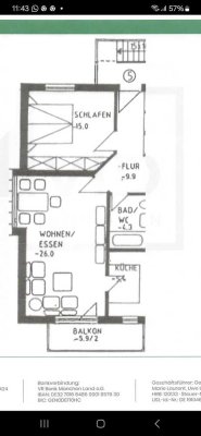 Günstige 2-Zimmer-Wohnung mit EBK in Moosinning9