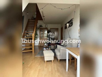 Tauschwohnung: Maisonette-Wohnung DG