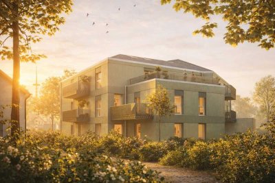 2 Zimmer. R354-Die Idee vom Wesentlichen. Klug investiert in München-Riem. Massivbauweise, KfW40+QNG