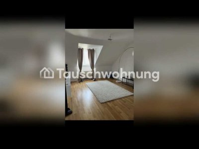 Tauschwohnung: 2,5 Zimmer Dachgeschoss, Maxvorstadt