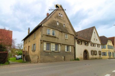 Charakterhaus mit Geschichte – Denkmalgeschütztes Ensemble auf 690 m²