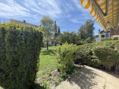 PULLACH I Neu renovierte 2-Zimmer-Wohnung mit Einbauküche und Terrasse