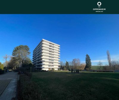 Penthousewohnung - vermietetet - mit Panoramaaussicht + TG-Stellplatz!