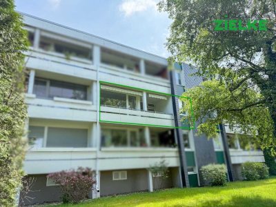 Ruhig wohnen in Hochdahl: 3-Zimmer-Wohnung mit Loggia und Blick ins Grüne