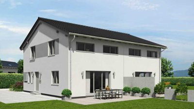 Schlüsselfertig: Doppelhaushälfte mit Stil und Nachhaltigkeit