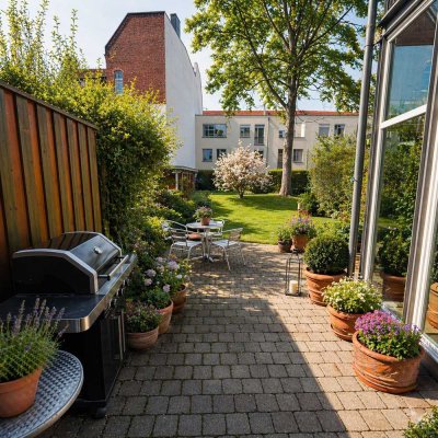 Loft-Feeling in Toplage: 4 Zimmer mit privatem Garten