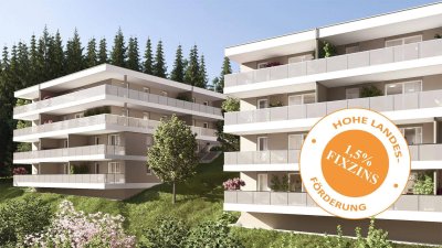PROVISIONSFREI &amp; HOHE LANDESFÖRDERUNG: WOHNPARK AM POSCHENHOF - Ihre perfekte Familienwohnung