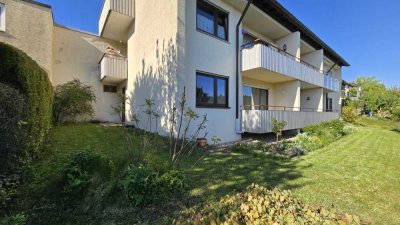 Klein aber fein, 2 Zimmer Wohnung mit Balkon, Terrasse, Garten, Garage & Stellplatz in ruhiger Lage!