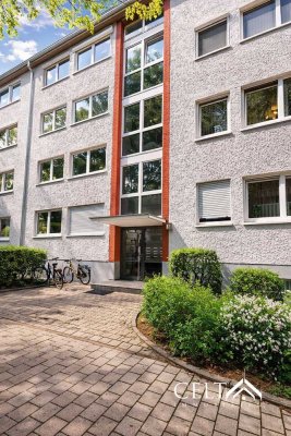 Attraktive 3-Zimmer-Wohnung mit Balkon in ruhiger Lage von Straubing – Hochparterre, modernisiert &