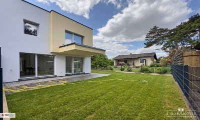 NEU! ++ ERSTBEZUG / ZIEGELMASSIV / SCHÜSSELFERTIG ++ 152,50 m² ++ 5 ZIMMER + 2 BALKONE + TERRASSE + EIGENGARTEN + 2 PKW Stellplätze ++