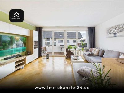 Moderne 3-Zimmer-Wohnung mit großem Balkon, Garagenstellplatz und solider Rendite in Rheinstetten!