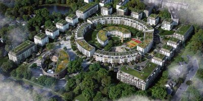 Modernes Penthouse – Erstbezug mit großer Terrasse im Neubau Quartier HUGOS in Berlin-Mariendorf