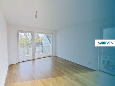 Zum verlieben: 2-Zimmer-Neubauwohnung mit großem Balkon und moderner Einbauküche