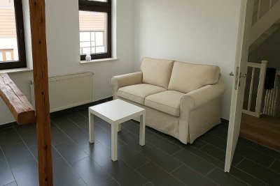Frisch sanierte 2-Raum-Wohnung mit moderner Ausstattung und kompletter Möblierung
