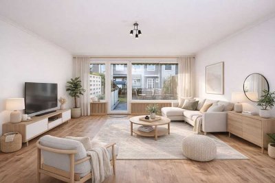 Ihr Zuhause mit Sonnenterrasse, Balkon, kleinem Garten und Stellplatz in ruhiger Lage von St.Gertrud