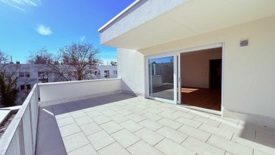 ... AIGNER - Erstbezug: stilvolle, lichtdurchflutete Dachterrassenwohnung mit EBK ...