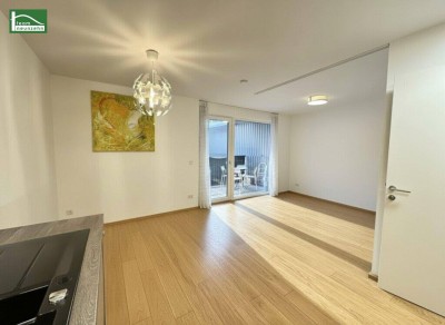 Juwel bei der Alten Donau - Wohnung in Hofruhelage mit großem Balkon und Pool-Zugang sowie Garagenplatz! BAURECHTSGRUND!