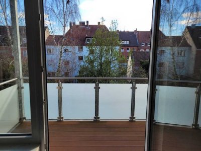 Gepflegte 2-Zimmer-Wohnung im 2. OG mit Balkon in Münster Josefsviertel