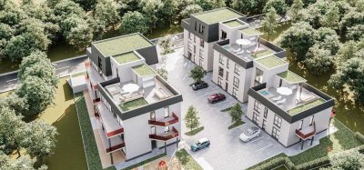 Neubauwohnung der Extraklasse mit Terrasse und Gartenanteil!