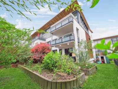 Grüne Oase im Herzen von Elsen: Entzückende Erdgeschosswohnung mit eigenem Garten