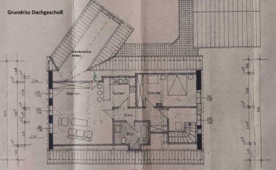 Gepflegte 2,5-Zimmer Dachgeschosswohnung in Schopfloch