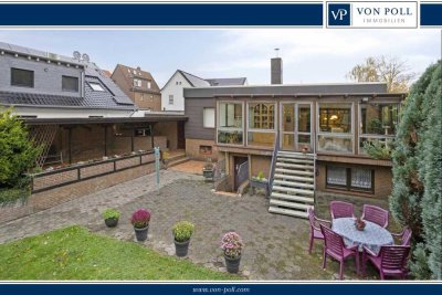 ***Bungalow mit separaten Gewerbeanteil *** Möglichkeiten zur Erweiterung der Wohnfläche vorhanden *