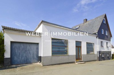 Gepflegtes Wohnhaus mit Gewerbeeinheit in Mitten des Frankenwaldes