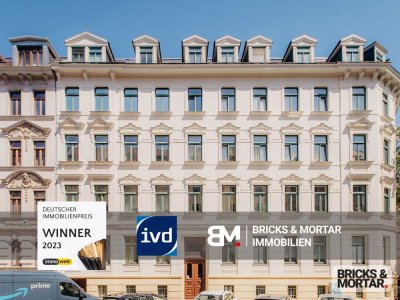 Historisches Flair & moderner Komfort - Altbauwohnung mit Balkon