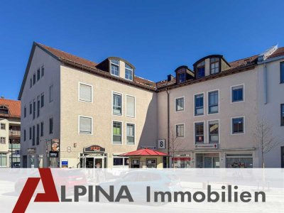 Kapitalanlage in guter Lage Traunreuts: 3-Zi-DG-Wohnung mit überzeugender Bruttorendite von über 6%!
