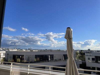 2-Zimmer-Wohnung mit Dachterrasse I Teilmöbliert & bezugsbereit