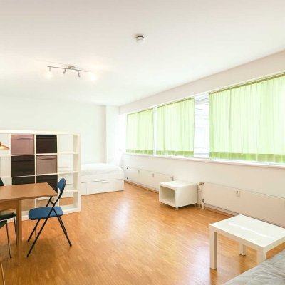 Mitten in der Innenstadt – möblierte 1-Zimmer-Wohnung im Käthchenhof