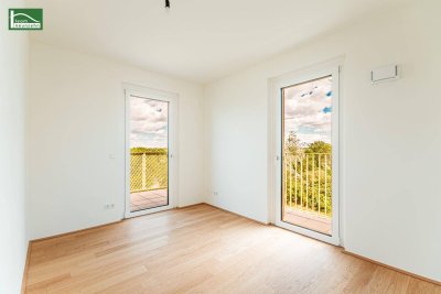 Seltenheit - 5.Zimmer mit hervorragendem Weitblick inkl. Balkon, Geothermie, aussenliegenden Sonnenschutz - Erstbezug