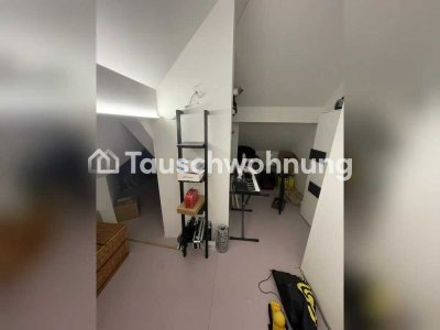 Tauschwohnung: helle Wohnung mit Dachboden Gohlis Mitte