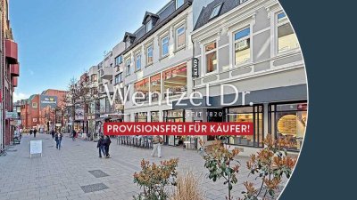 Attraktive 2-Zi.-ETW mit großer Dachterrasse und Aufzug inmitten der Bergedorfer City - Wentzel Dr.