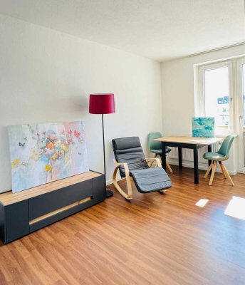Möbliertes Wohnen einfach gemacht: Tolles Apartment in guter Lage mit Balkon