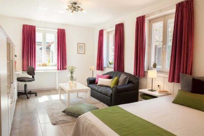 Komfortable 1-Zimmer-Wohnung mit Serviceleistungen in Mainnähe – Aschaffenburg