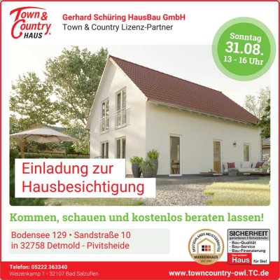 Einladung zur Hausbesichtigung am 31.08.2025
