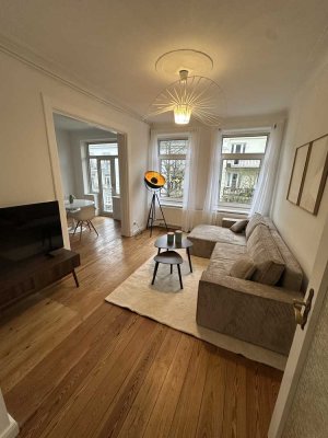 Erstbezug nach Sanierung – Möblierte 3-Zimmer-Wohnung in Eppendorf (70 m²) mit Balkon