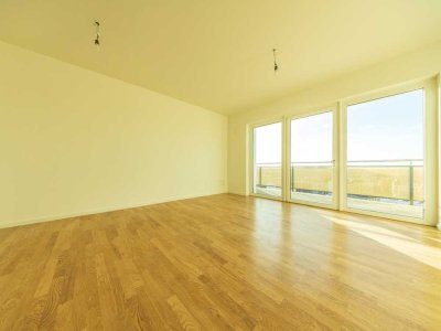 Modernes 1-Zimmer-Apartment mit Ausblick auf Leipzig