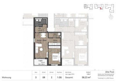 Willkommen im Wohnquartier "Alte Post"  - Neubau von 107 Wohneinheiten