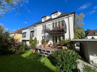 München Waldfriedhof-Viertel. schöne 2 Zi. Whg.+Wohnküche .. in saniertem Stadthaus  Terr. Gart FREI